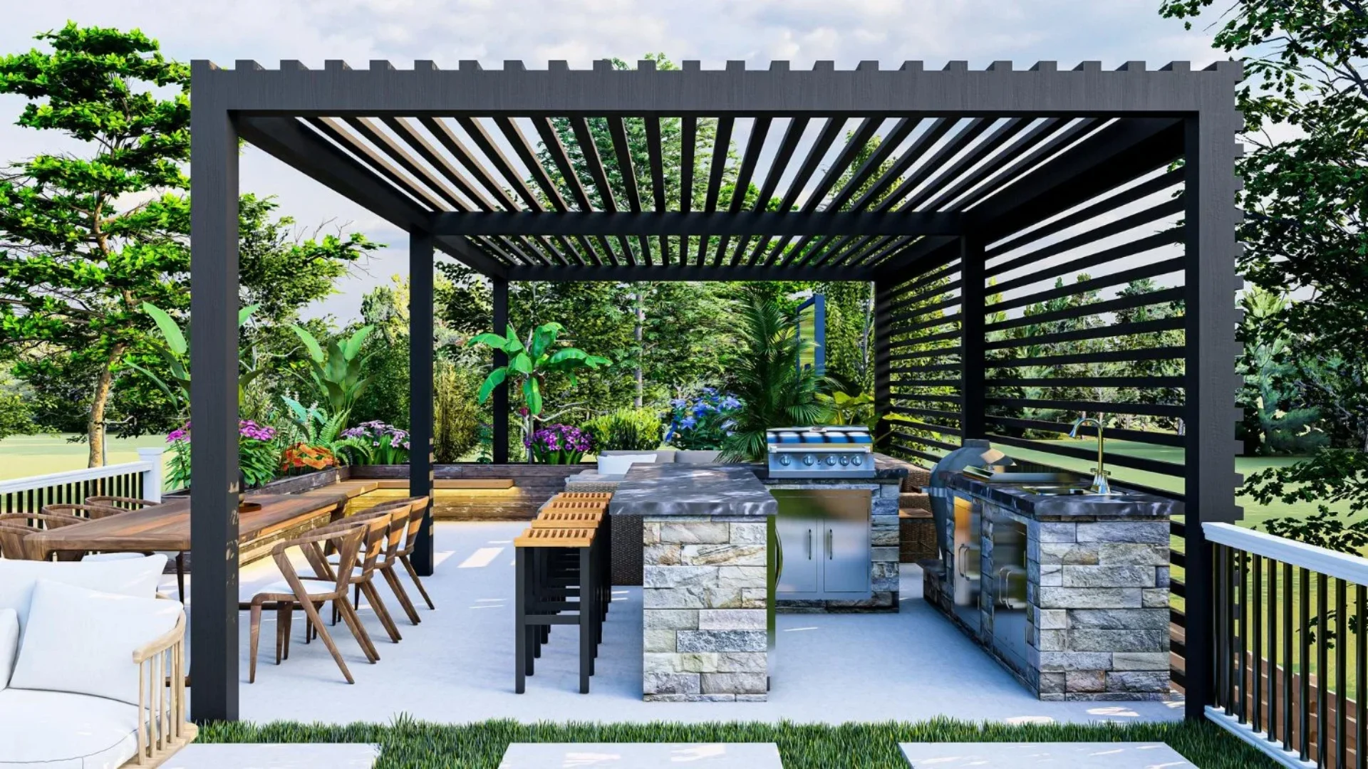 Pergola project in Calgary β photo 1