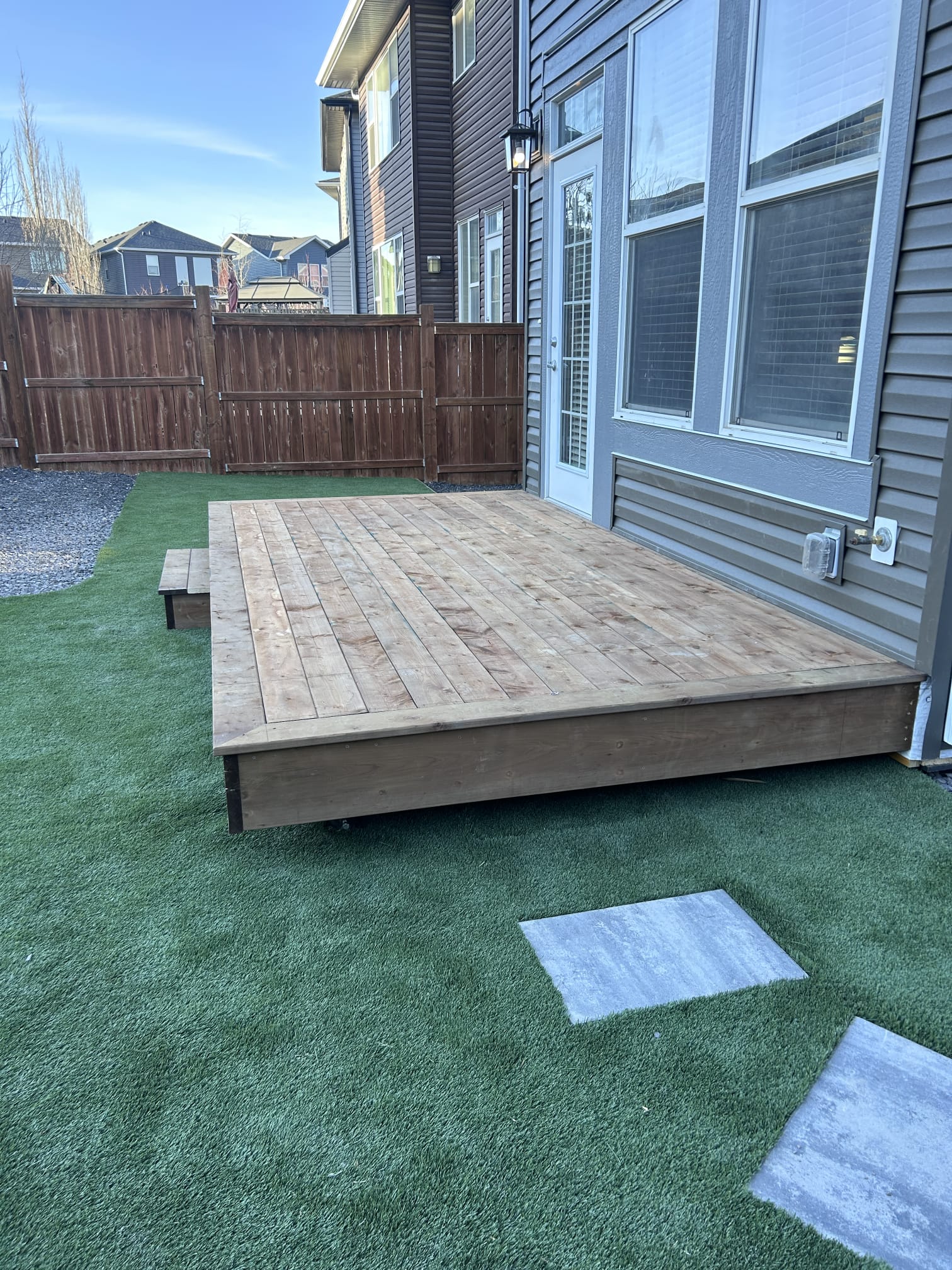 Decking project in Calgary β photo 2