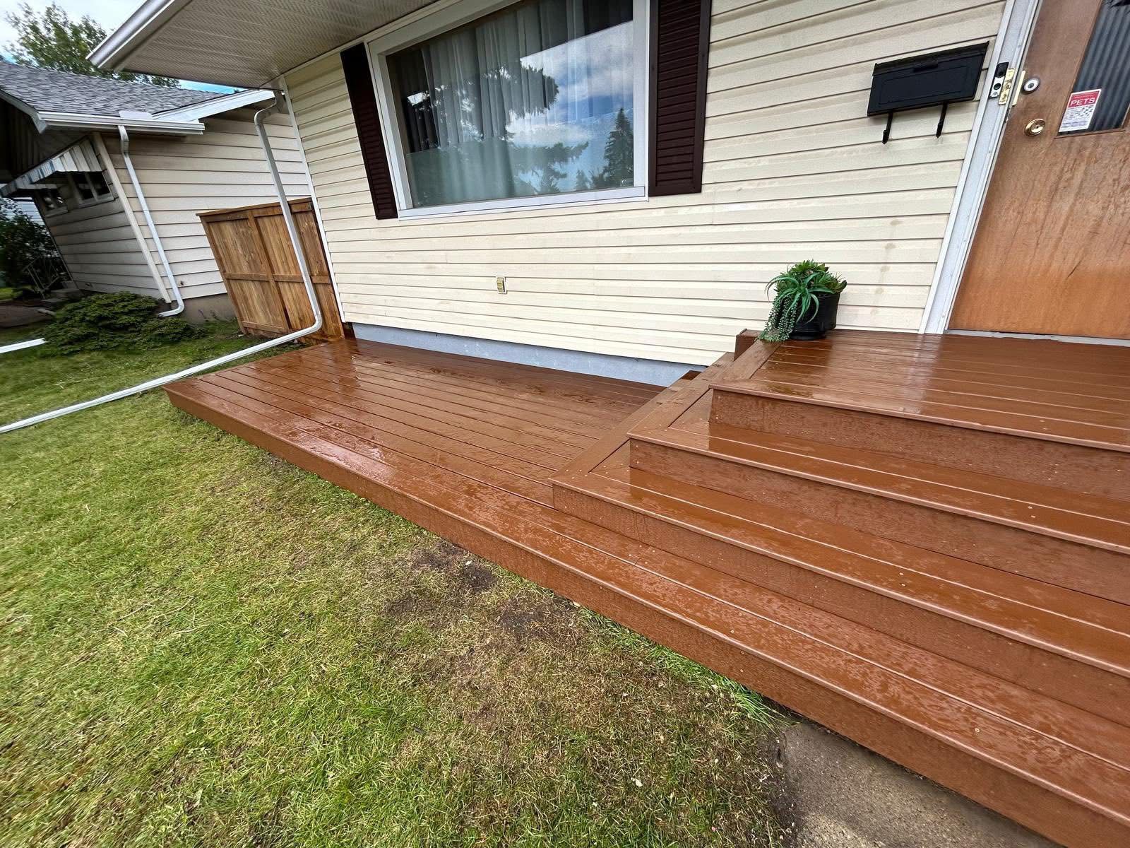 Deck Building project in Calgary β photo 7