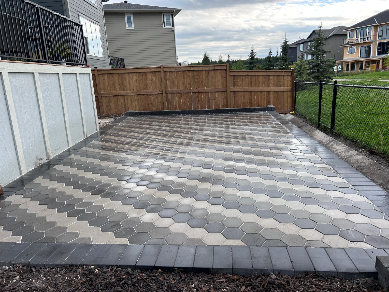 Patio Installation project in Calgary β photo 3