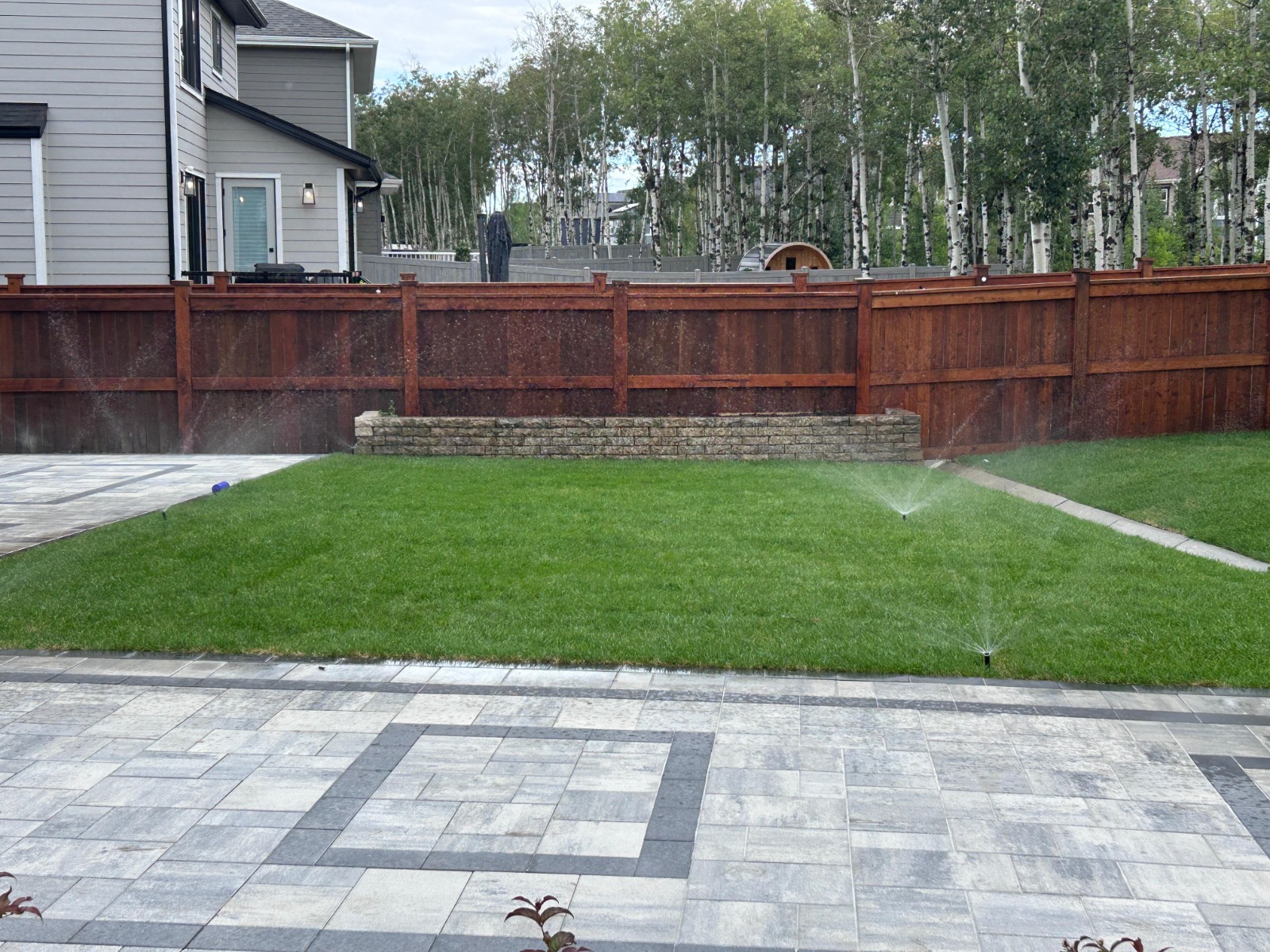 Patio Installation project in Calgary β photo 4