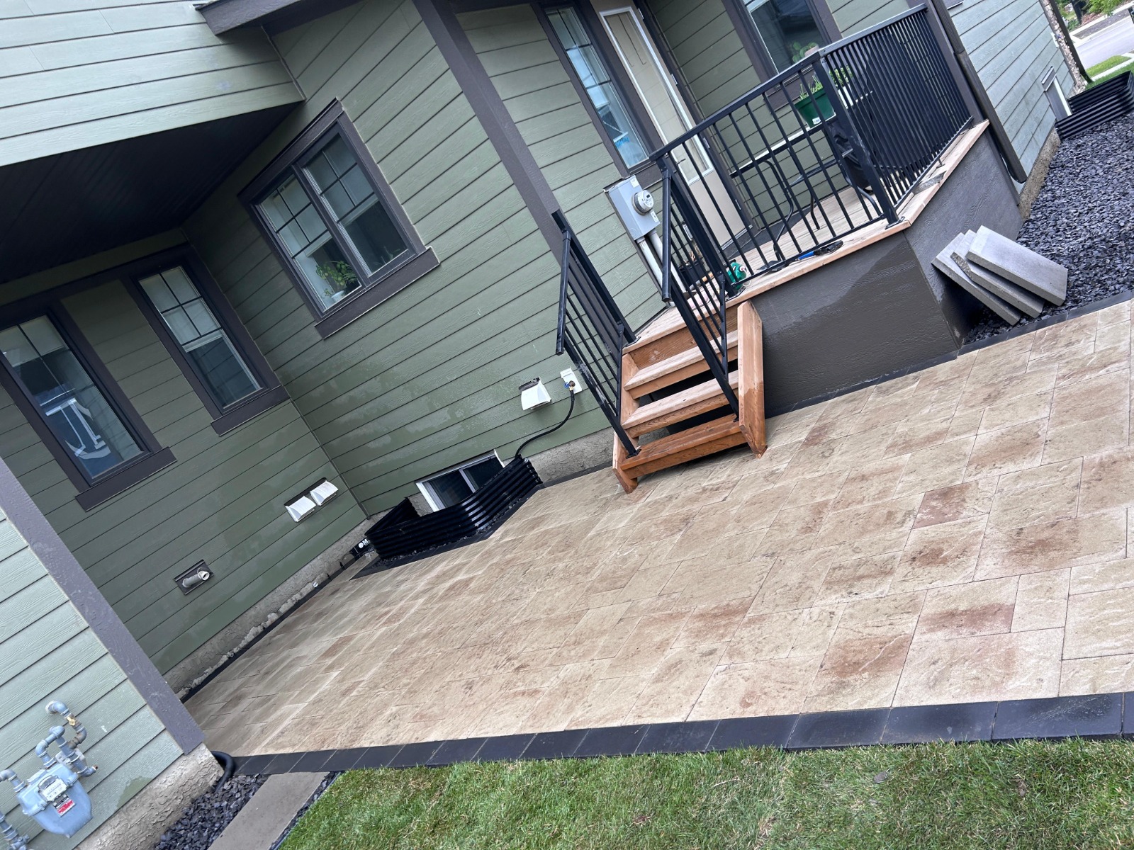Patio Installation project in Calgary β photo 9