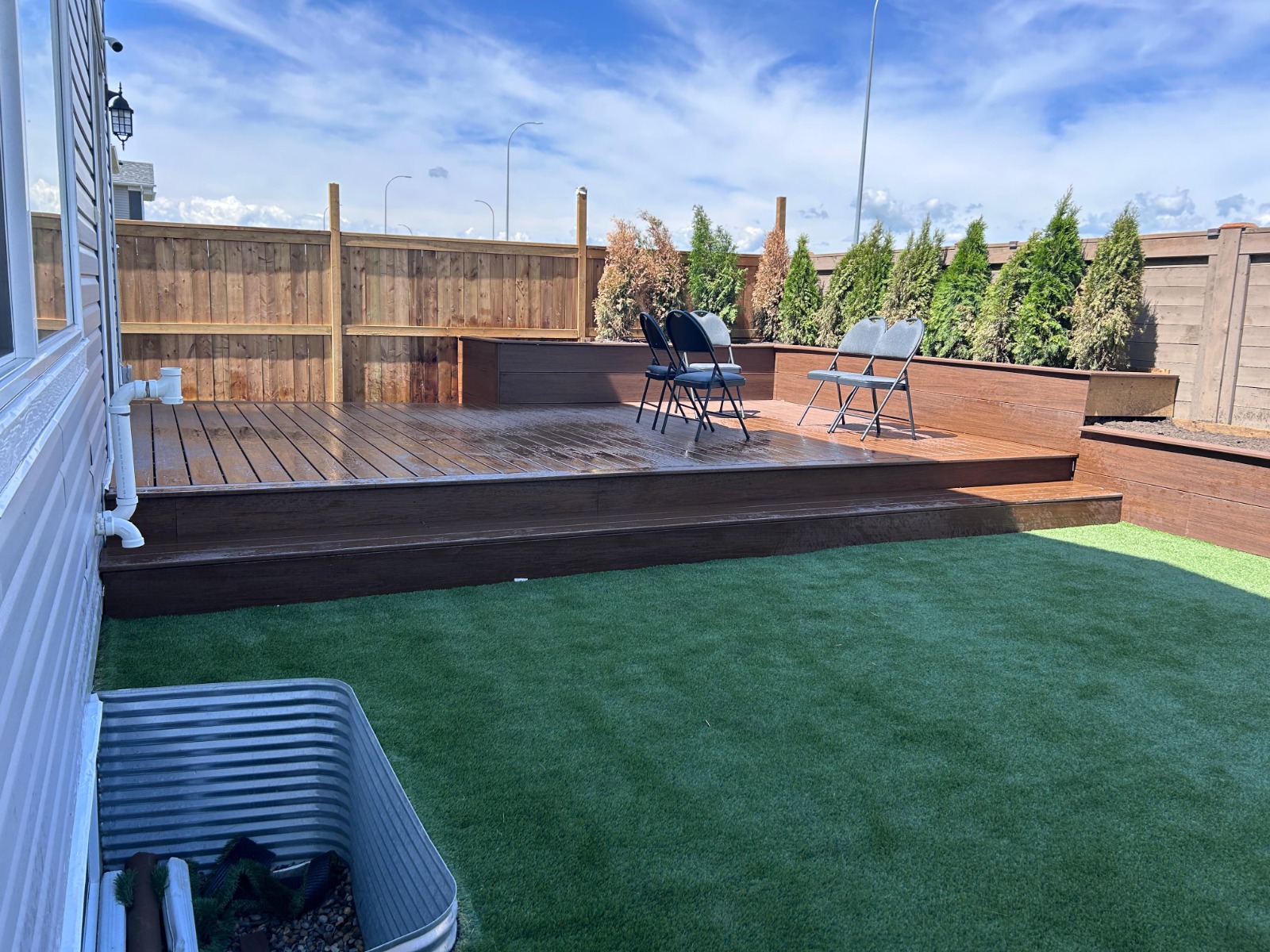 Patio Installation project in Calgary β photo 17